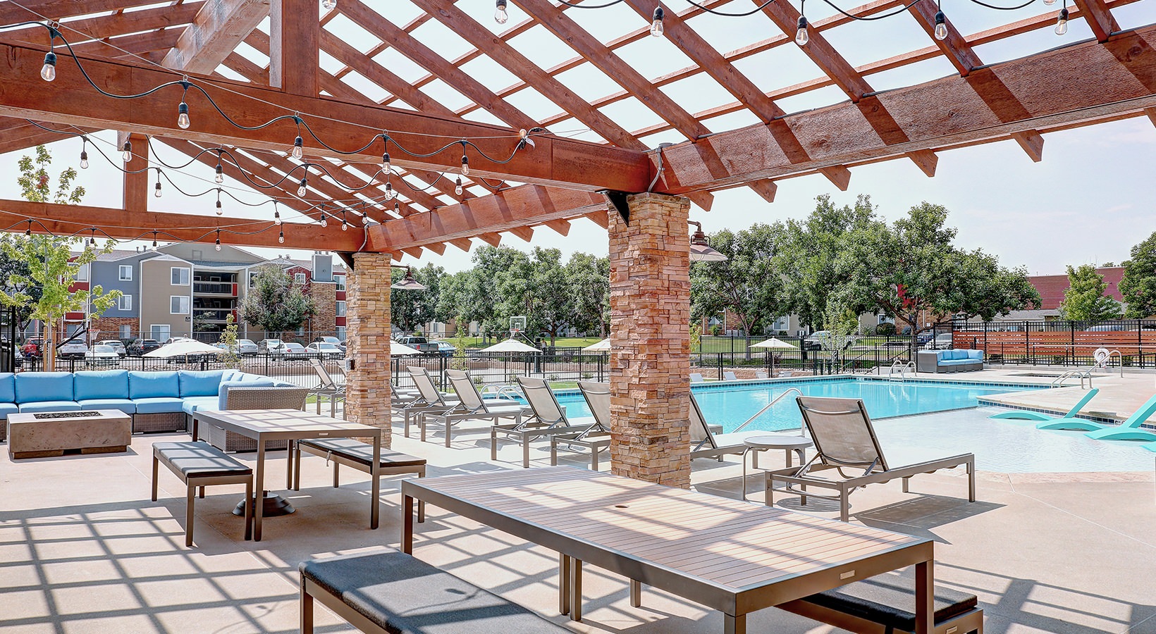 Pool Pavilion Pool side pavilion