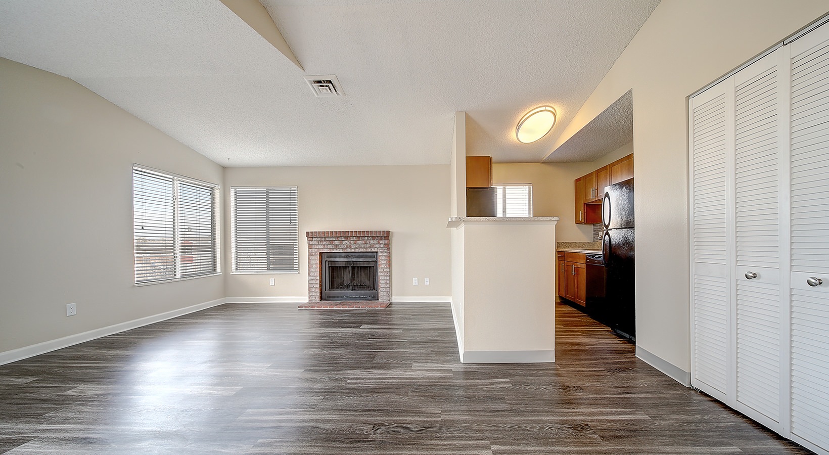 Living Room Well lit cozy living room